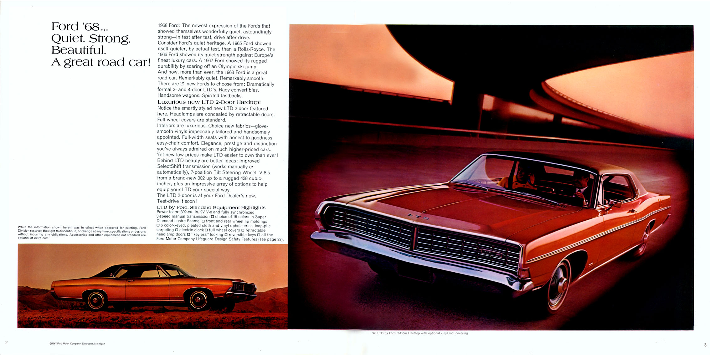 1968 Ford Brochure Page 11